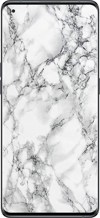 Силиконовый чехол Мрамор белый для Oppo Find X5 - 4480u-2602 изображение 