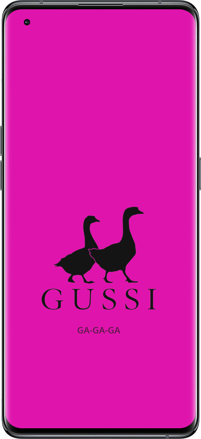 Силиконовый чехол Гуси для Oppo Find X5 - 4561u-2602 изображение 