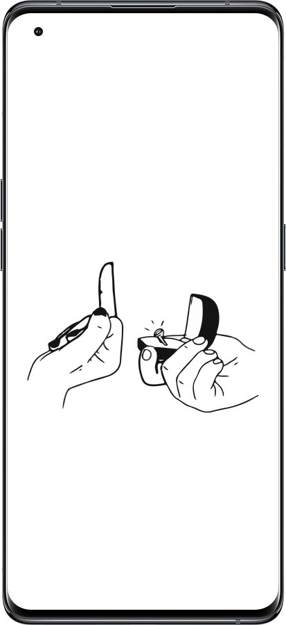 Силиконовый чехол Предложение для Oppo Find X5 - 4898u-2602 изображение 