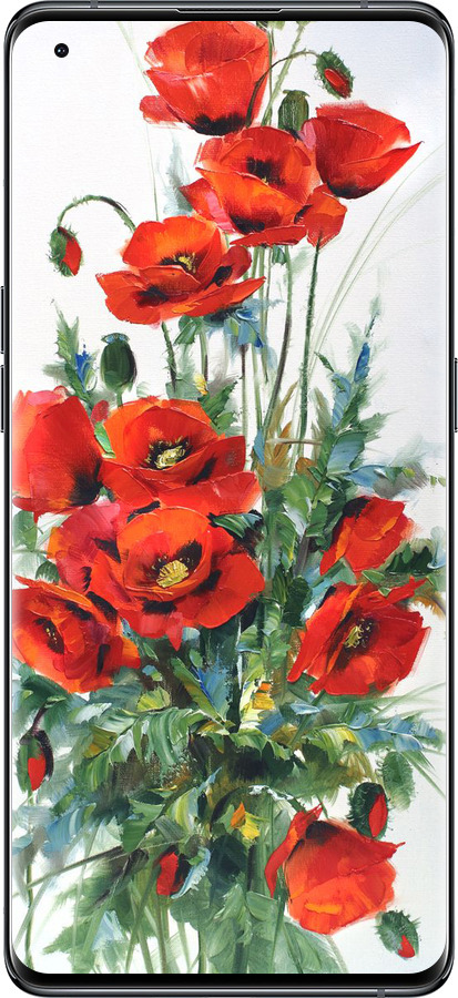 Силиконовый чехол Маки для Oppo Find X5 - 523u-2602 изображение 