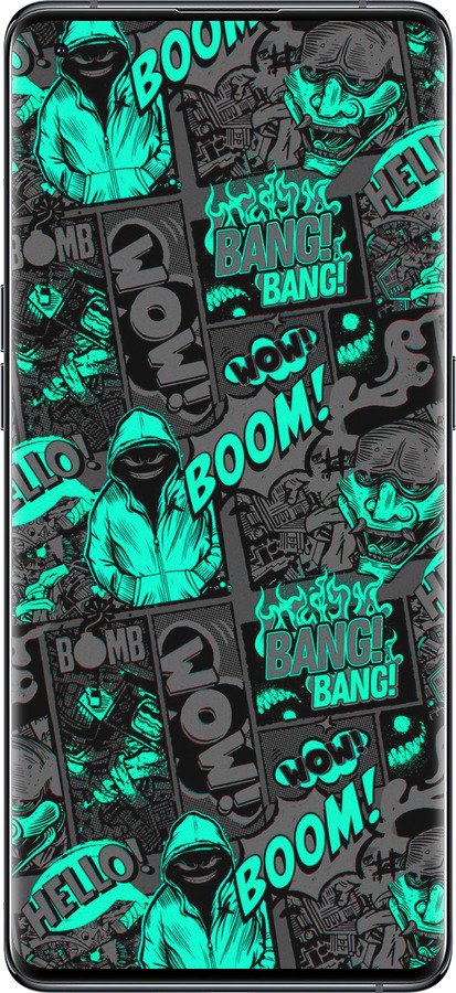 Силиконовый чехол № 5331 для Oppo Find X5 - 5331u-2602 изображение 