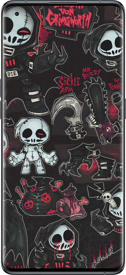 Силиконовый чехол № 5380 для Oppo Find X5 - 5380u-2602 изображение 