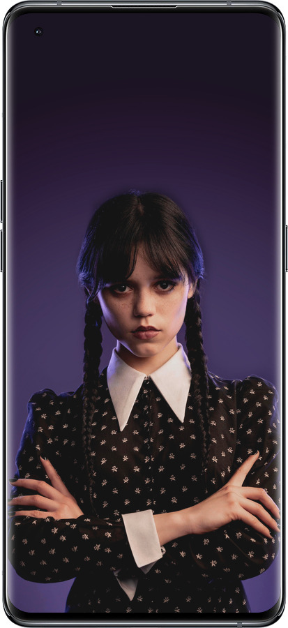 Силіконовий чехол Wednesday v3 для Oppo Find X5 - 5517u-2602 изображение 