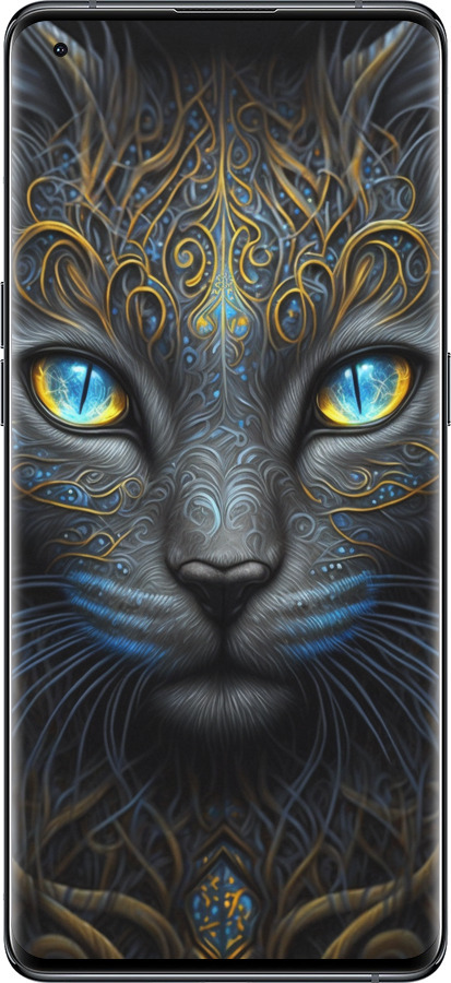 Силіконовий чехол Кішка для Oppo Find X5 - 5548u-2602 изображение 