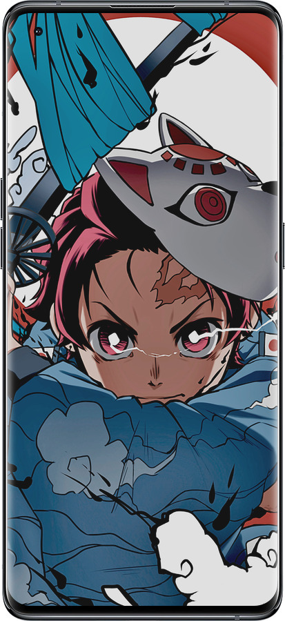 Силиконовый чехол Танджиро Камадо для Oppo Find X5 - 5574u-2602 изображение 