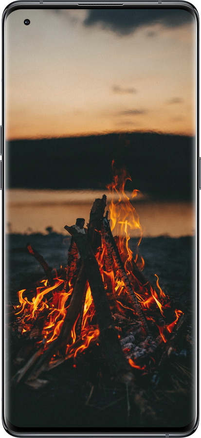 Силиконовый чехол Огонь для Oppo Find X5 - 6021u-2602 изображение 