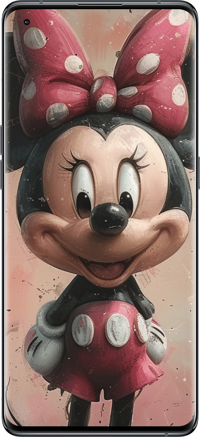 Силіконовий чехол Minnie Mouse для Oppo Find X5 - 6054u-2602 изображение 
