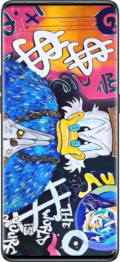 Силиконовый чехол Скрудж 2 для Oppo Find X5 - 6285u-2602 изображение 