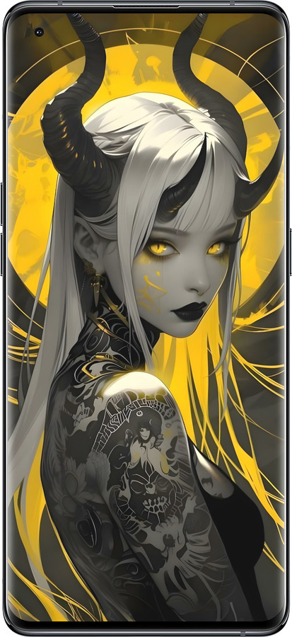 Силиконовый чехол Аниме демон 2 для Oppo Find X5 - 6309u-2602 изображение 