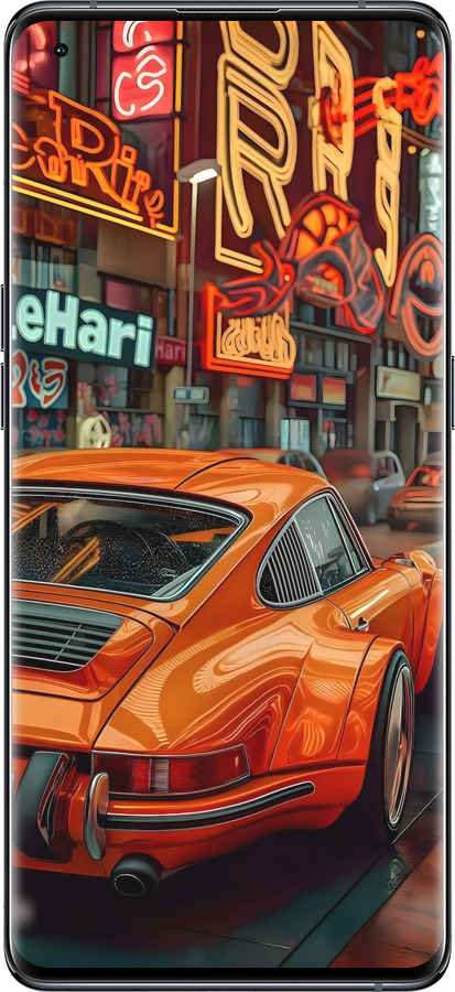 Силиконовый чехол Порше для Oppo Find X5 - 6334u-2602 изображение 