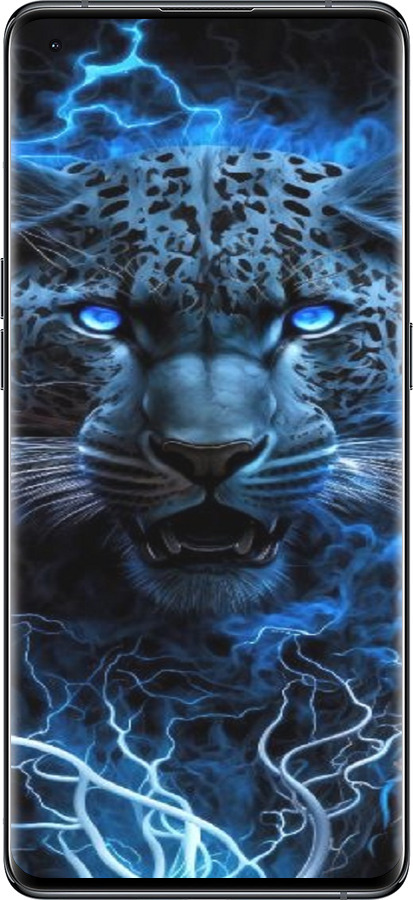 Силіконовий чехол Крижаний леопард для Oppo Find X5 - 6460u-2602 изображение 