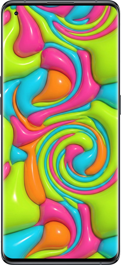 Силиконовый чехол Y2K Jelly Dream для Oppo Find X5 - 6780u-2602 изображение 