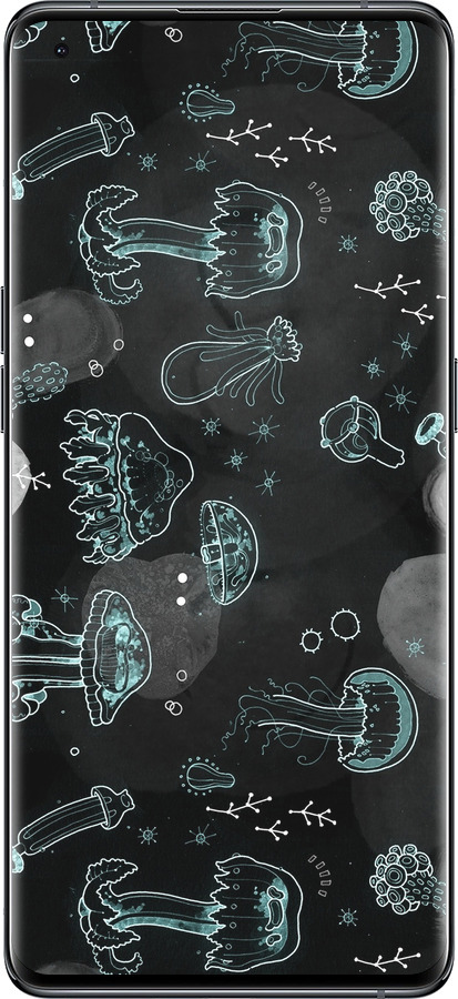 Силиконовый чехол Медузы для Oppo Find X5 - 906u-2602 изображение 