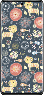 Силиконовый чехол Котята v4 для Oppo Find X6 Pro - 1224u-3041 изображение 