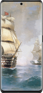 Силиконовый чехол Айвазовский. Корабли для Oppo Find X6 Pro - 160u-3041 изображение 