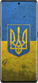 Силіконовий чехол Прапор і герб України 2 для Oppo Find X6 Pro - 378u-3041 изображение 