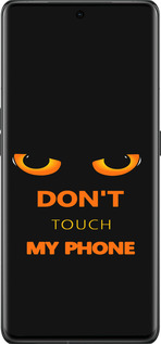 Силиконовый чехол Don't touch the phone для Oppo Find X6 Pro - 4261u-3041 изображение 