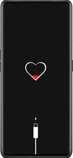 Силиконовый чехол Подзарядка сердца для Oppo Find X6 Pro - 4274u-3041 изображение 