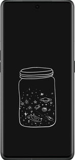 Силиконовый чехол Космос в банке для Oppo Find X6 Pro - 4297u-3041 изображение 