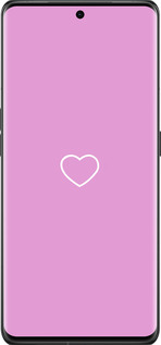 Силиконовый чехол Сердце 2 для Oppo Find X6 Pro - 4863u-3041 изображение 