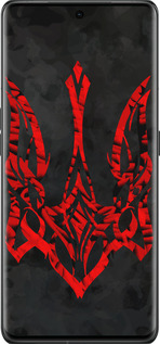 Силиконовый чехол Герб Украины v4 для Oppo Find X6 Pro - 5319u-3041 изображение 