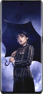 Силиконовый чехол Wednesday v2 для Oppo Find X6 Pro - 5516u-3041 изображение 