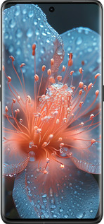 Силиконовый чехол Роса на цветке для Oppo Find X6 Pro - 6039u-3041 изображение 