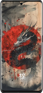 Силиконовый чехол Восточный дух для Oppo Find X6 Pro - 6100u-3041 изображение 