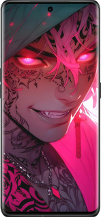 Силиконовый чехол Аниме демон 3 для Oppo Find X6 Pro - 6313u-3041 изображение 