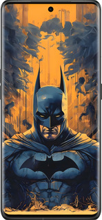 Силиконовый чехол Бэтмен для Oppo Find X6 Pro - 6335u-3041 изображение 