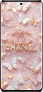 Силиконовый чехол Шанель для Oppo Find X6 Pro - 6366u-3041 изображение 