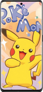 Силиконовый чехол Пикачу для Oppo Find X6 Pro - 6383u-3041 изображение 