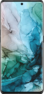 Силіконовий чехол З абстрактним малюнком барвисті Солоні береги для Oppo Find X6 Pro - 6405u-3041 изображение 