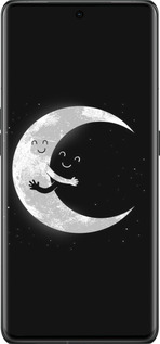 Силиконовый чехол Лунные объятия для Oppo Find X6 Pro - 6508u-3041 изображение 