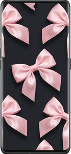 Силіконовий чехол Coquette Ribbons Dark Coquette для Oppo Find X6 Pro - 6767u-3041 изображение 