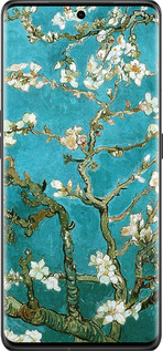 Силиконовый чехол Винсент Ван Гог. Сакура для Oppo Find X6 Pro - 841u-3041 изображение 
