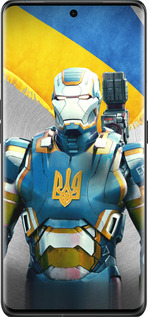 Силиконовый чехол Украинский киборг для Oppo Find X6 Pro - 980u-3041 изображение 