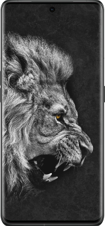 Силиконовый чехол Лев для Oppo Find X6 Pro - 1080u-3041 изображение 