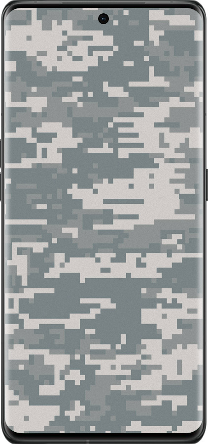 Силиконовый чехол Камуфляж для Oppo Find X6 Pro - 1085u-3041 изображение 