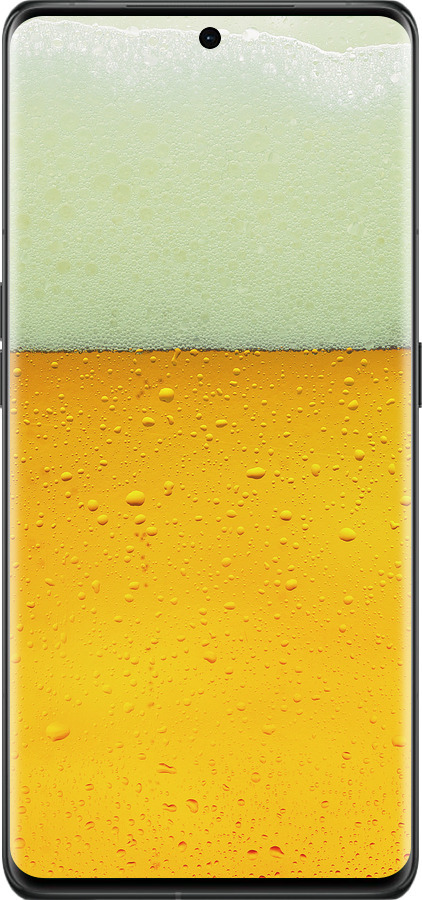 Силиконовый чехол Пиво для Oppo Find X6 Pro - 1145u-3041 изображение 