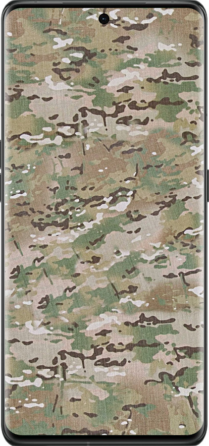 Силиконовый чехол Камуфляж v5 для Oppo Find X6 Pro - 1201u-3041 изображение 