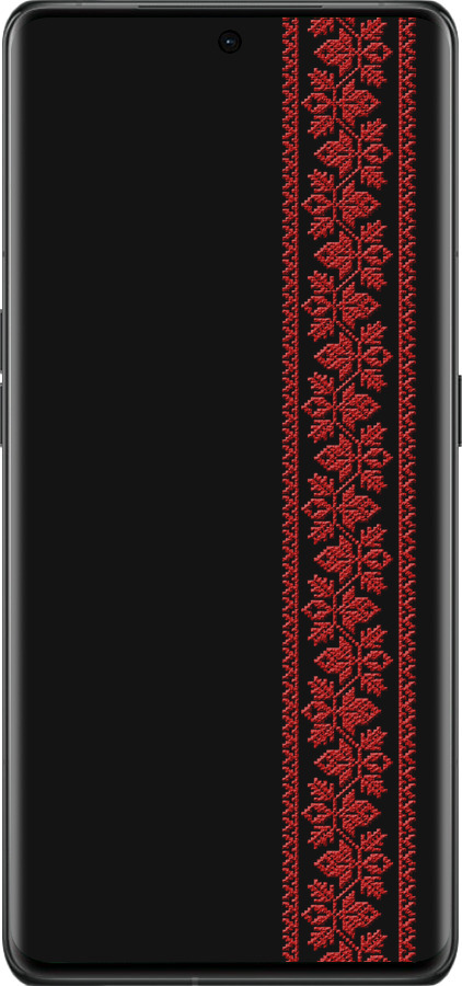 Силиконовый чехол Вышиванка 53 для Oppo Find X6 Pro - 2041u-3041 изображение 