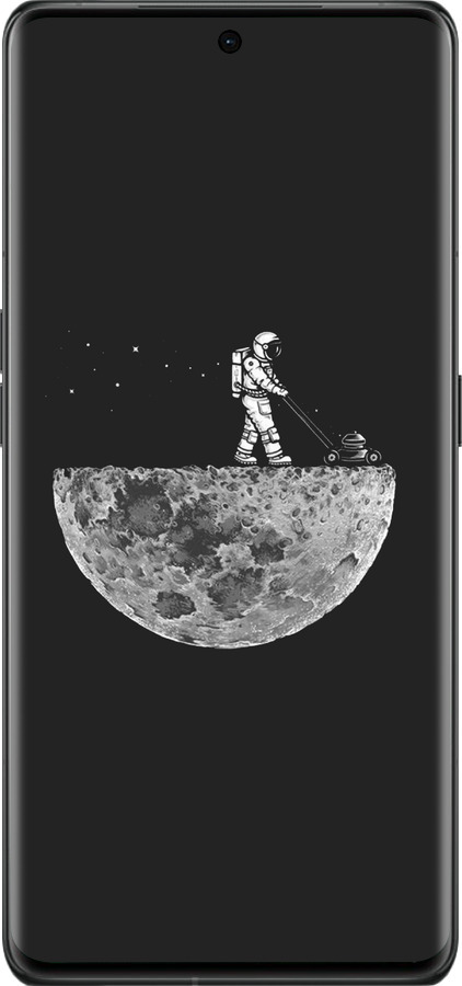 Силиконовый чехол Moon in dark для Oppo Find X6 Pro - 4176u-3041 изображение 