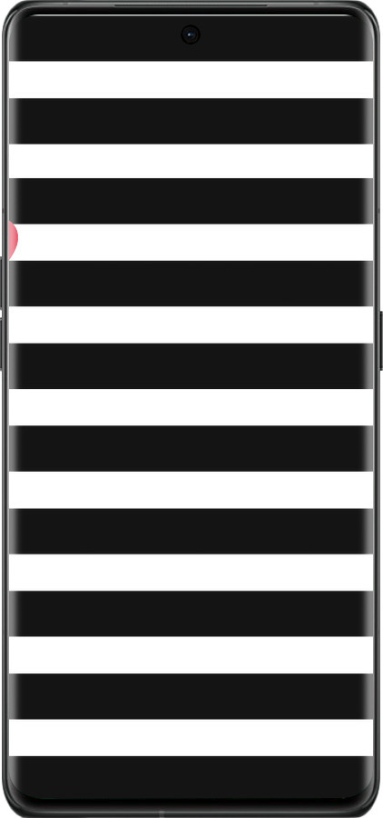 Силиконовый чехол Черно-белые полосы для Oppo Find X6 Pro - 4461u-3041 изображение 