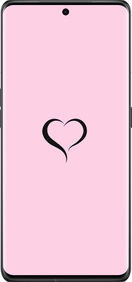 Силіконовий чехол Серце 1 для Oppo Find X6 Pro - 4730u-3041 изображение 