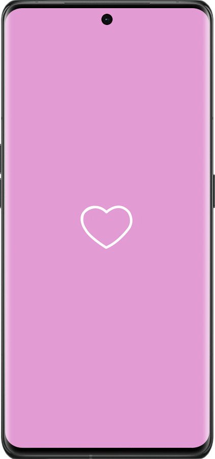 Силиконовый чехол Сердце 2 для Oppo Find X6 Pro - 4863u-3041 изображение 