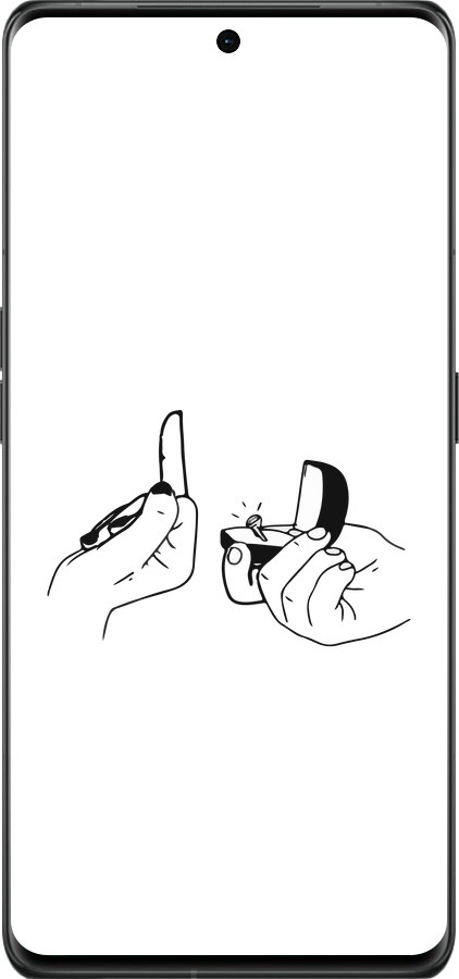 Силиконовый чехол Предложение для Oppo Find X6 Pro - 4898u-3041 изображение 