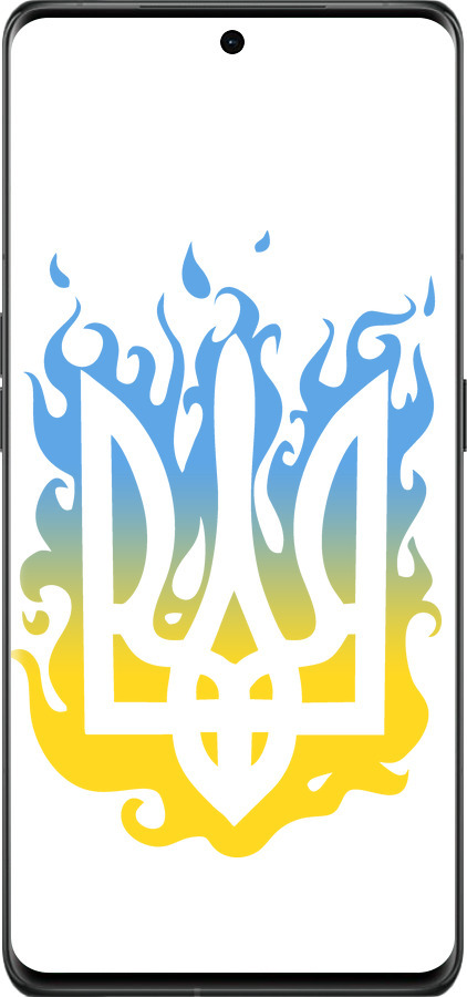 Силіконовий чехол Герб v1 для Oppo Find X6 Pro - 5258u-3041 изображение 