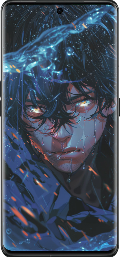 Силиконовый чехол Satoru Gojou для Oppo Find X6 Pro - 6128u-3041 изображение 