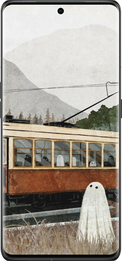 Силиконовый чехол Призрак 2 для Oppo Find X6 Pro - 6247u-3041 изображение 